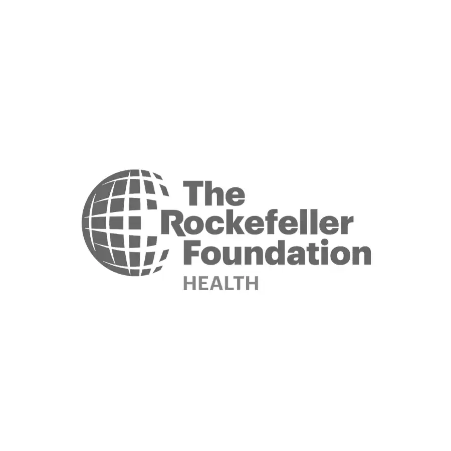 The Rockefeller Foundation Logo Gray