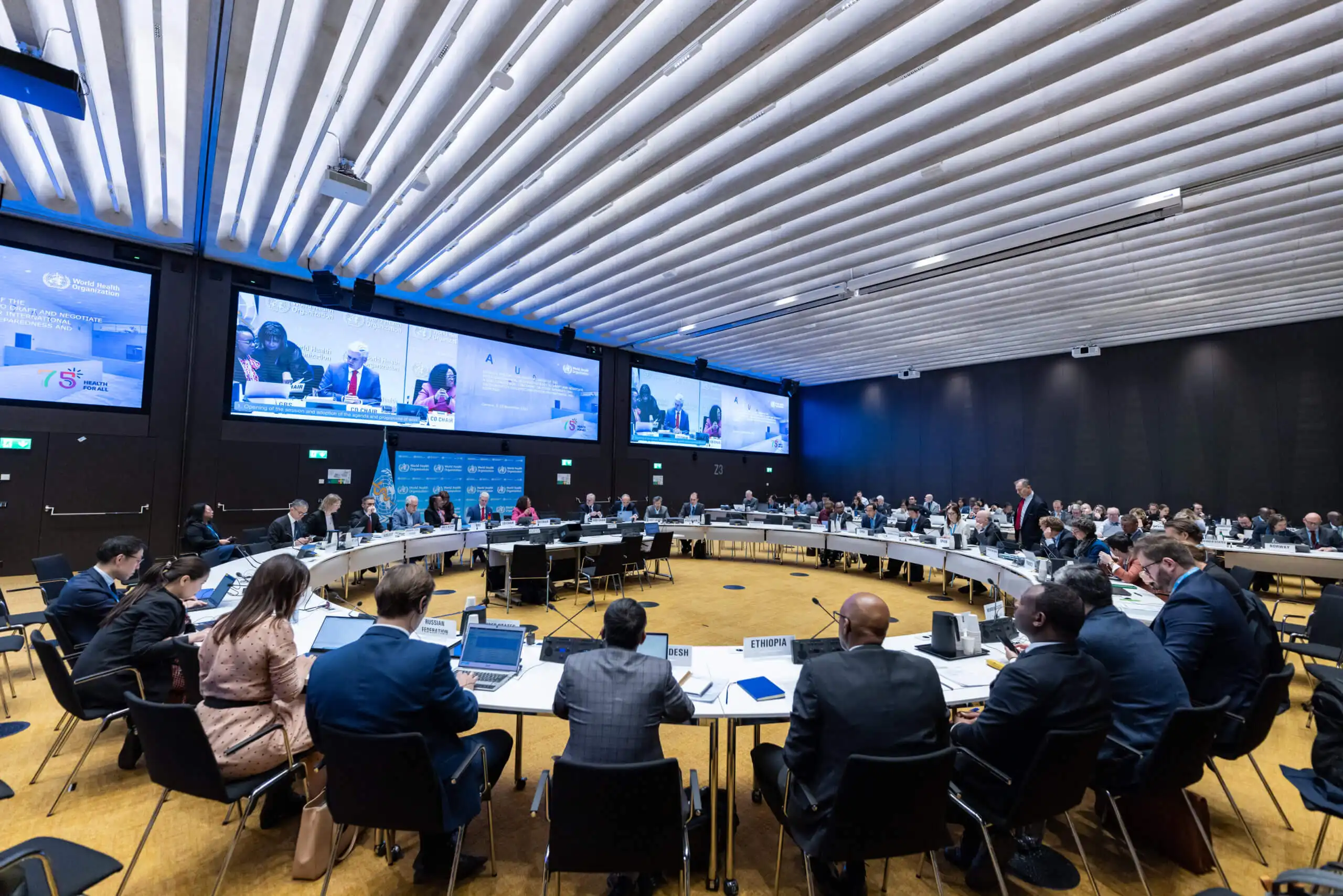 Seventh meeting of the Intergovernmental Negotiating Body (INB) for a WHO instrument on pandemic prevention, preparedness and response, 6-10 November 2023