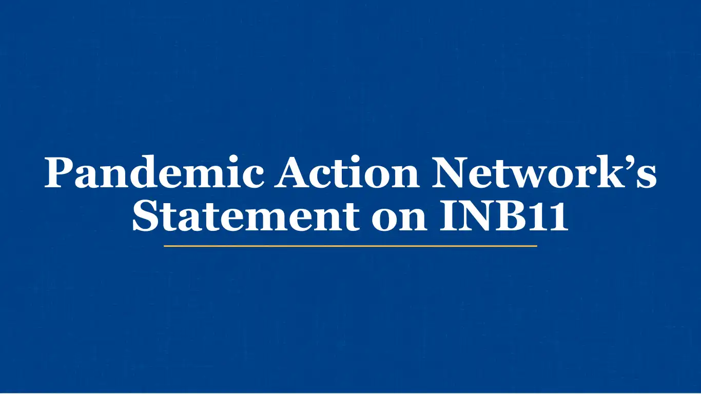 Website Graphic – INB11 Statement