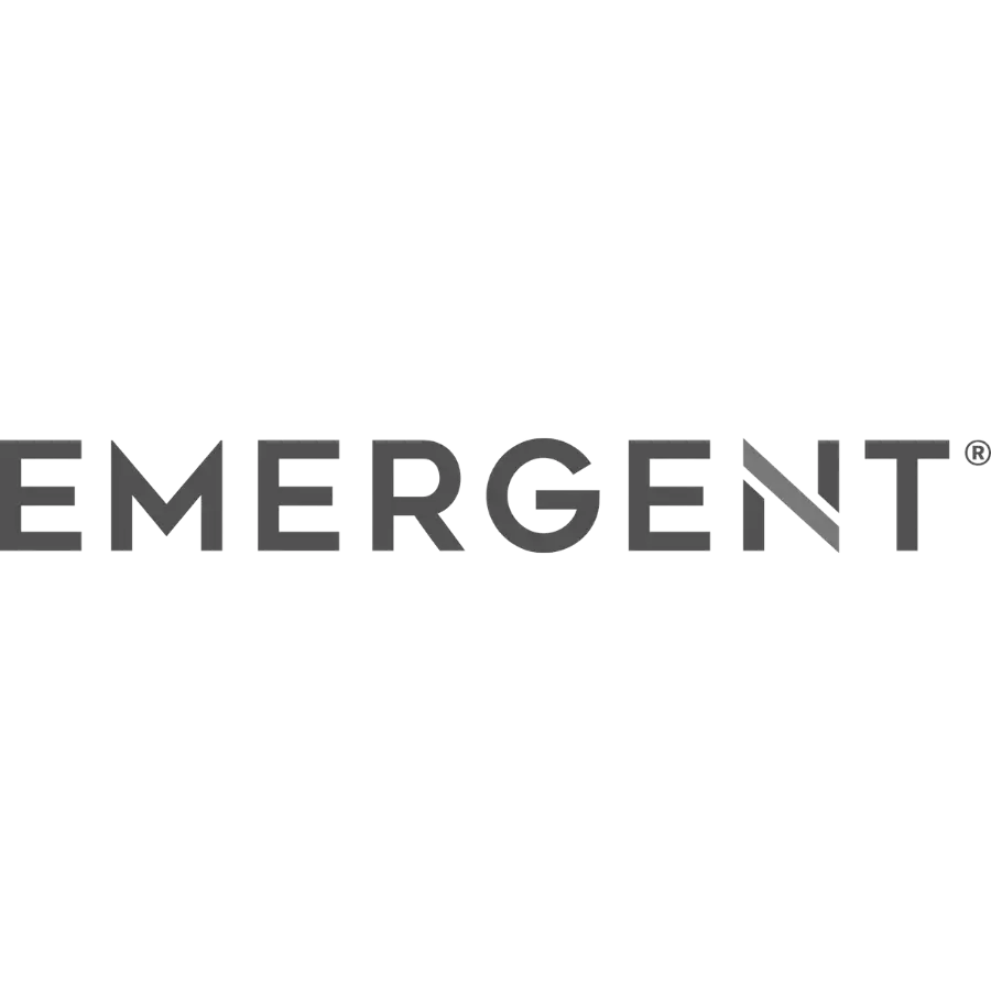 Emergent Greyscale Logo 900 × 900 px